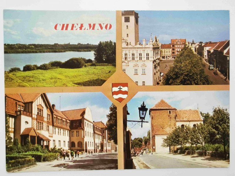 CHEŁMNO. PANORAMA OD STRONY WISŁY FOT. CHOJNACKI, ZBORSKI