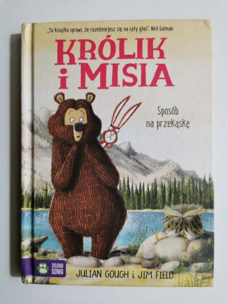KRÓLIK I MISIA. SPOSÓB NA PRZEKĄSKĘ - Julian Gough 