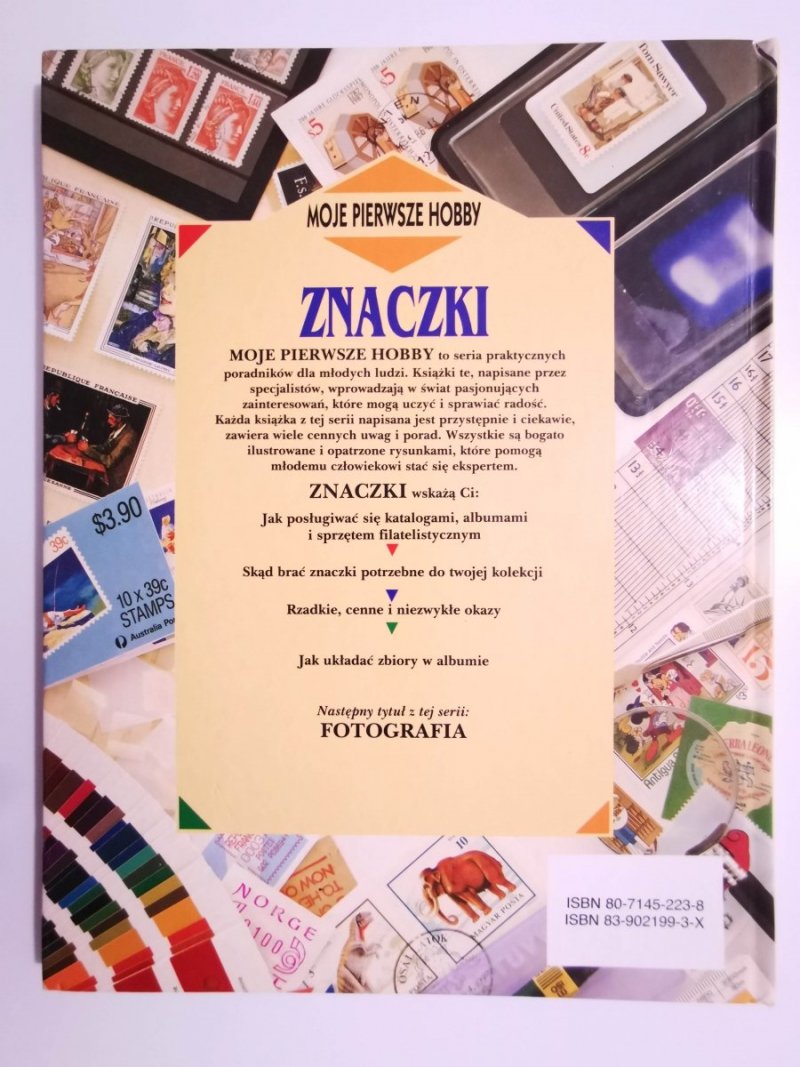 MOJE PIERWSZY HOBBY. ZNACZKI - Michael Briggs 1996