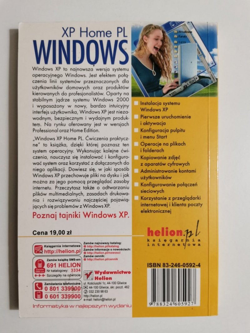 XP HOME PL WINDOWS ĆWICZENIA PRAKTYCZNE - Mendrala, Szeliga 2006