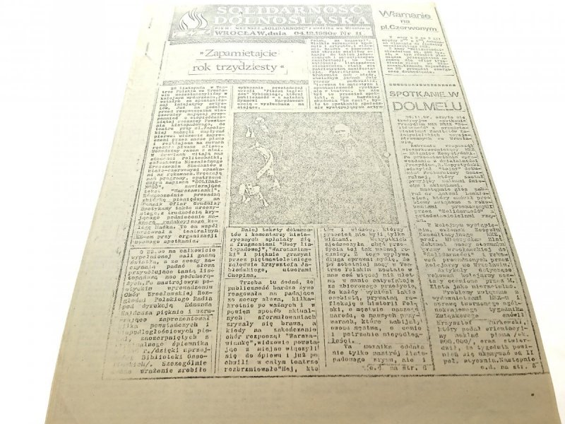 SOLIDARNOŚĆ DOLNOŚLĄSKA 04.12.1980r NR 11