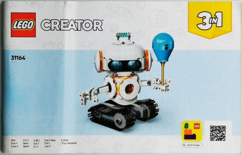 INSTRUKCJA.  LEGO CREATOR 31164  