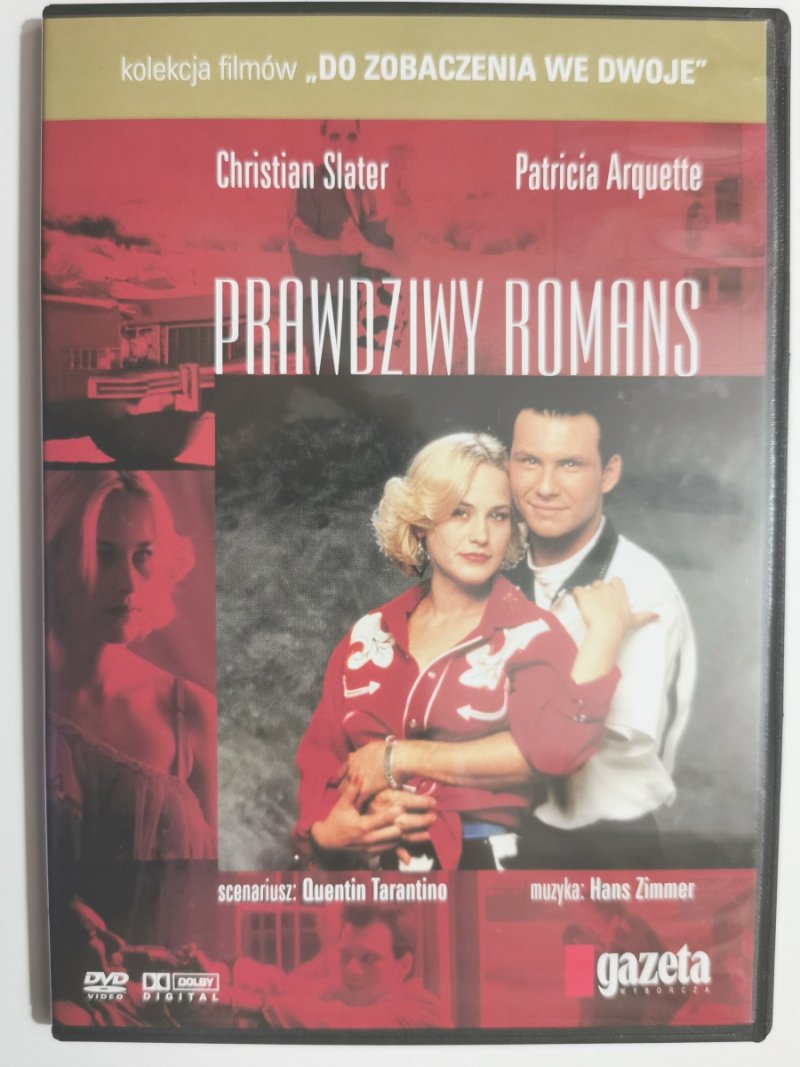 DVD. PRAWDZIWY ROMANS. QUENTIN TARANTINO