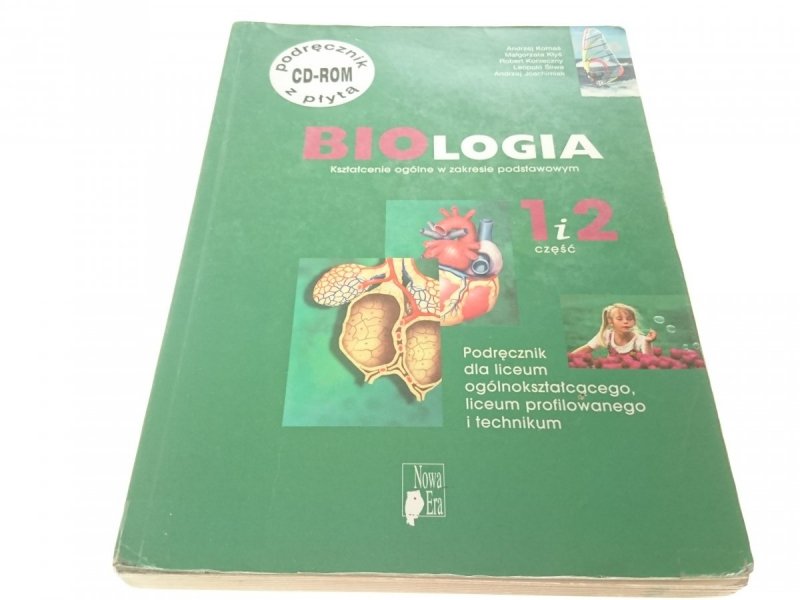 BIOLOGIA 1 i 2 CZĘŚĆ. PODRĘCZNIK (Wydanie IV 2006)