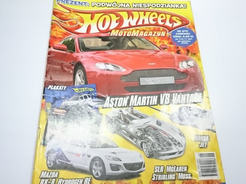 HOT WHEELS NR 6/10 CZERWIEC