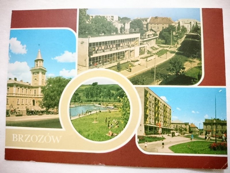 BRZOZÓW. RATUSZ NA PLACU 600-LECIA I INNE FOT. KRASSOWSKI