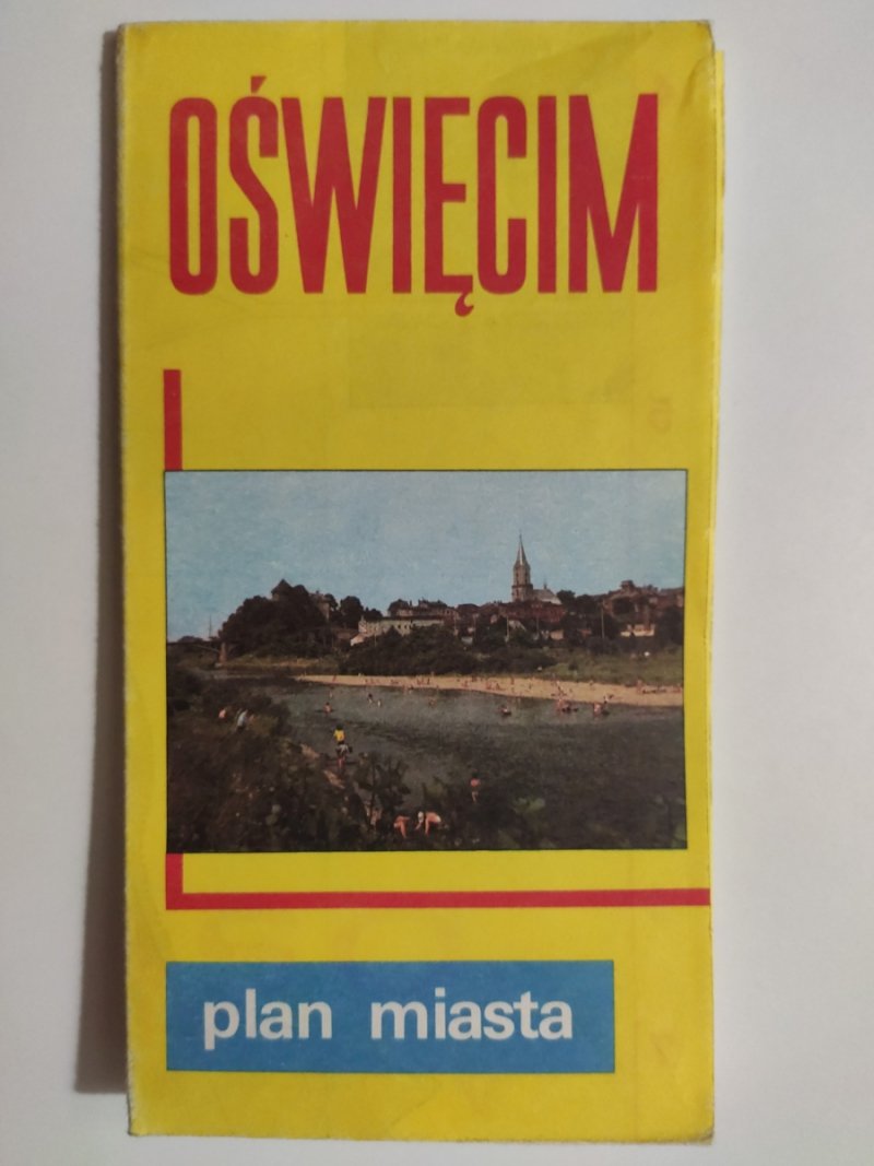 OŚWIĘCIM PLAN MIASTA 1982