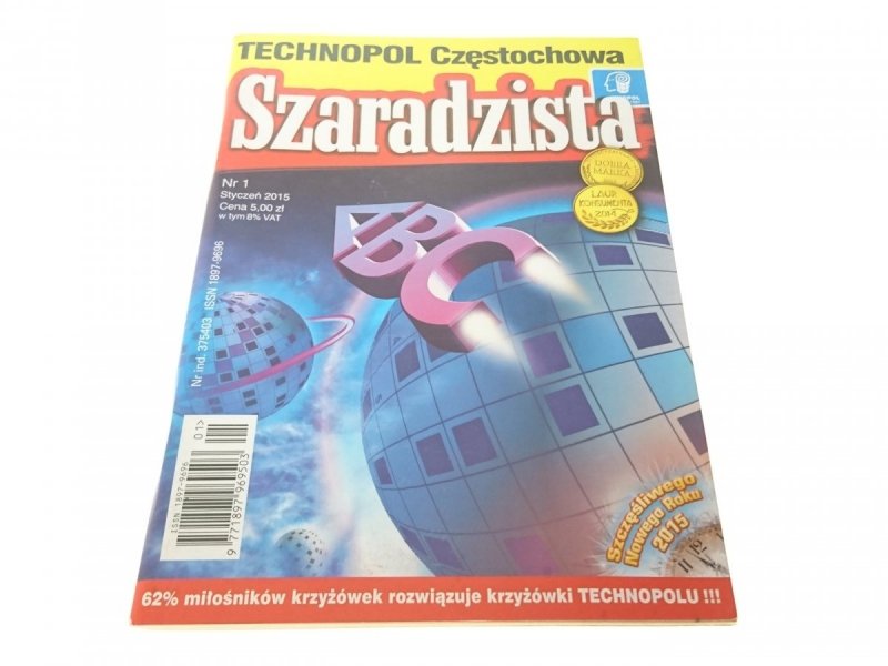SZARADZISTA NR 1 STYCZEŃ 2015