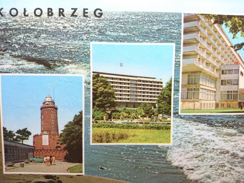 KOŁOBRZEG. LATARNIA MORSKA; HOTEL...FOT. SUMIŃSKI