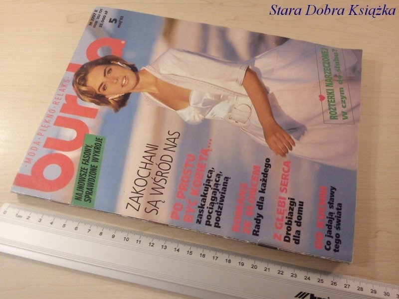 BURDA 5 MAJ'92 ZAKOCHANI SĄ WŚRÓD NAS