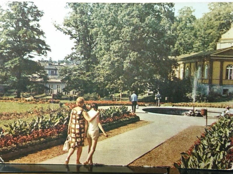 LĄDEK ZDRÓJ. FRAGMENT PARKU ZDROJOWEGO