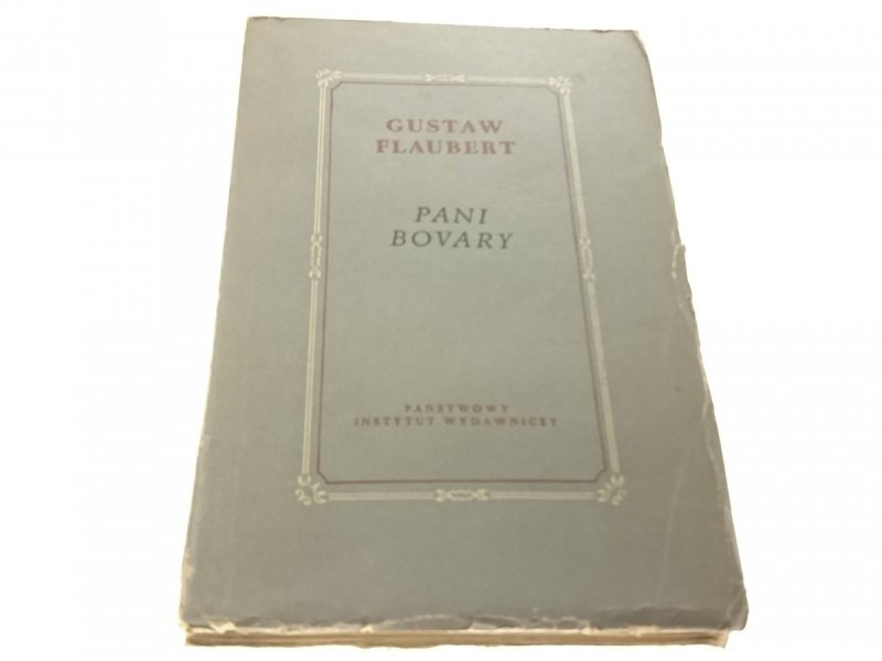 PANI BOVARY - Gustaw Flaubert 1955