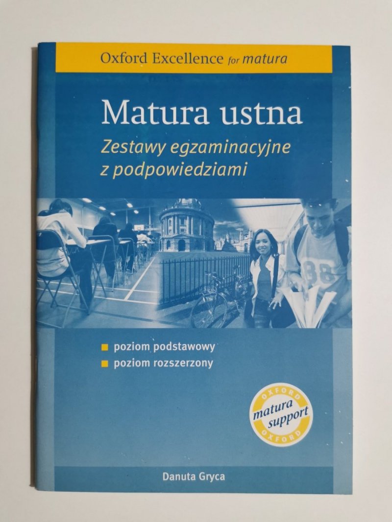 MATURA USTNA. ZESTAWY EGZAMINACYJNE Z PODPOWIEDZIAMI 2010