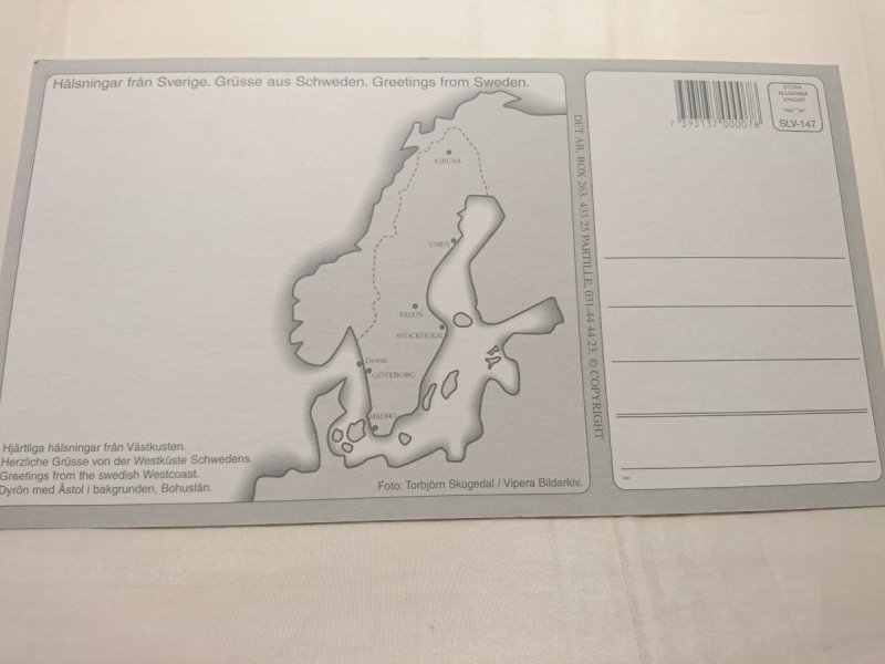HALSNINGAR FRAN SVERIGE. GRUSSE AUS SCHWEDEN