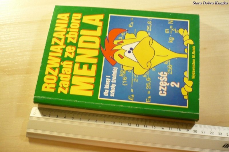 ROZWIĄZANIA ZADAŃ ZE ZBIORU MENDLA CZĘŚĆ 2 1994