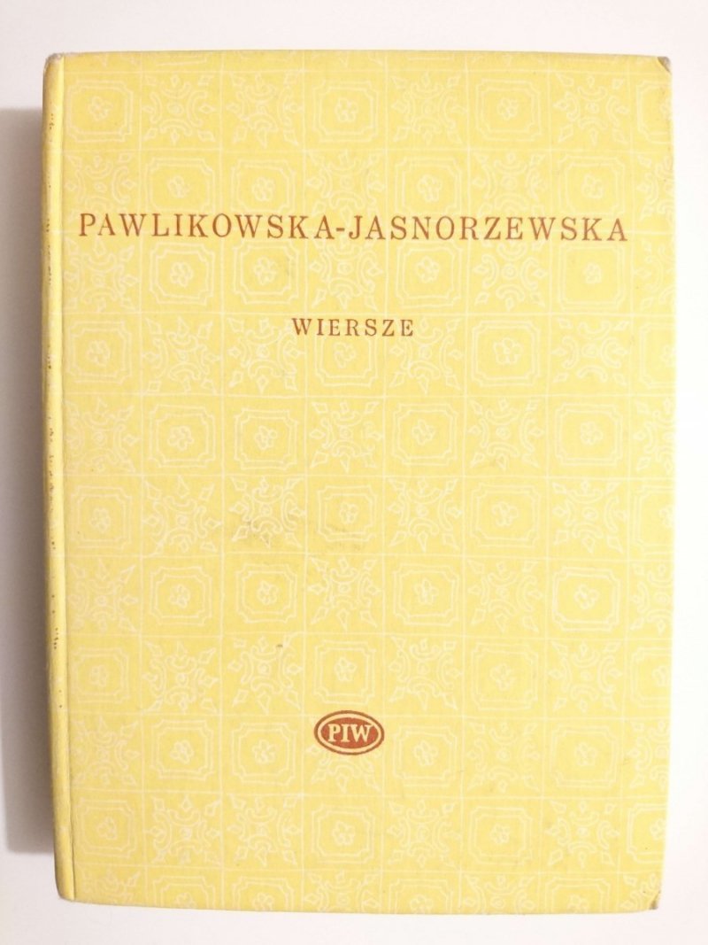 WIERSZE - Pawlikowska-Jasnorzewska 1967
