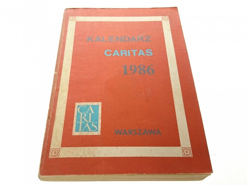 KALENDARZ CARITAS 1986