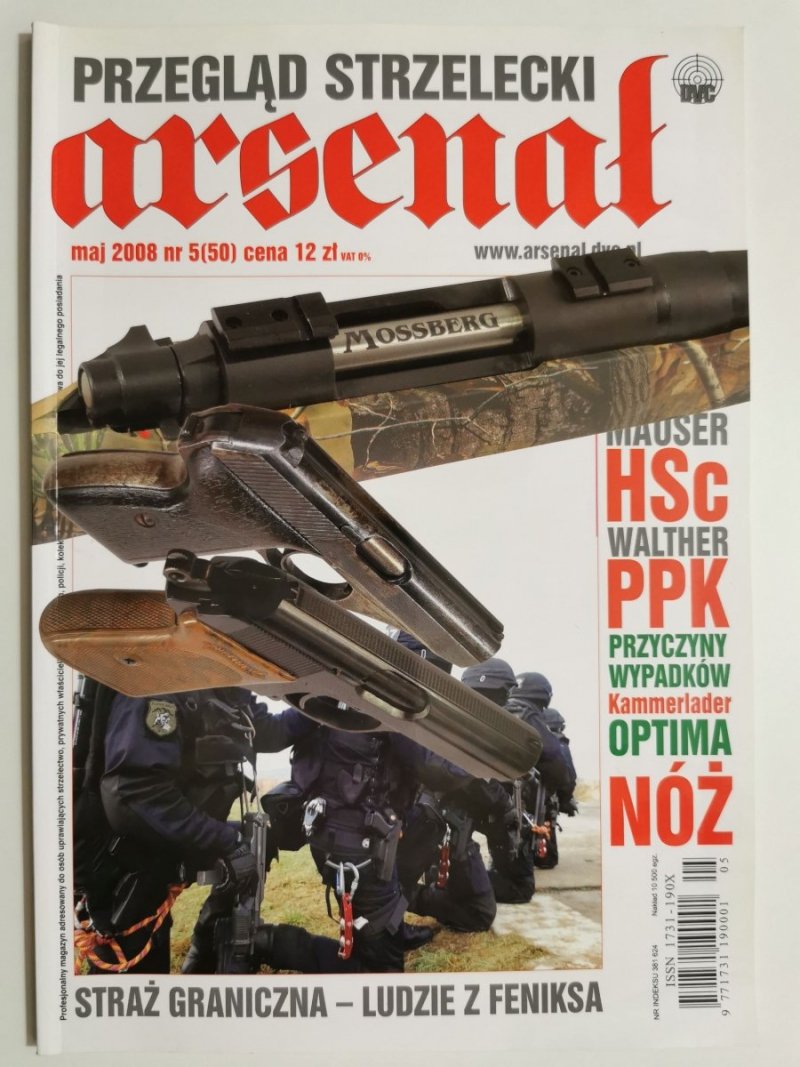 PRZEGLĄD STRZELECKI ARSENAŁ MAJ 2008 NR 5 (50)