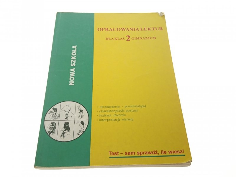 NOWA SZKOŁA. OPRACOWANIA LEKTUR 2 GIMNAZJUM (2000)