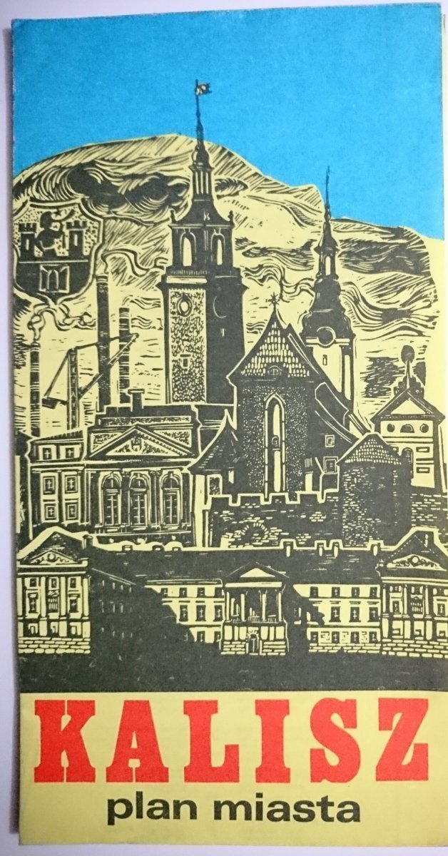 KALISZ. PLAN MIASTA 1981
