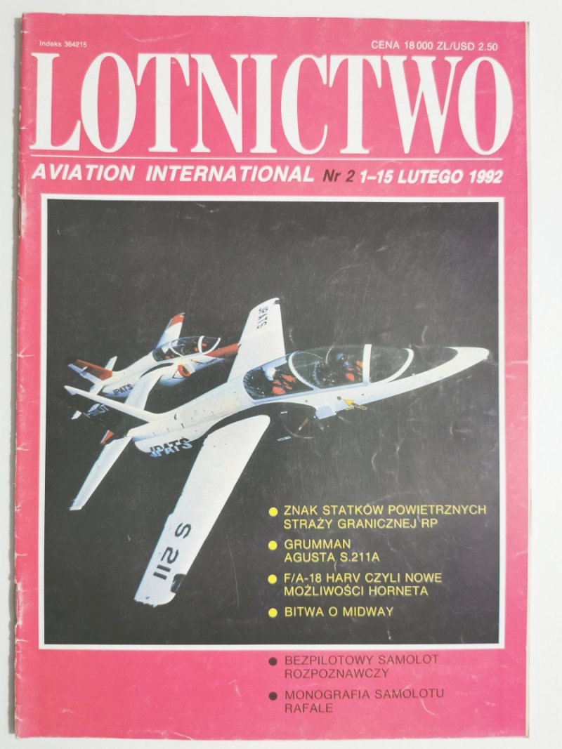 LOTNICTWO. 2. 1-15 LUTEGO 1992