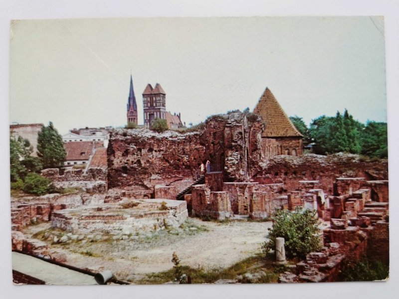 TORUŃ. RUINY ZAMKU KRZYŻACKIEGO FOT. CHOJNACKI, ZBORSKI