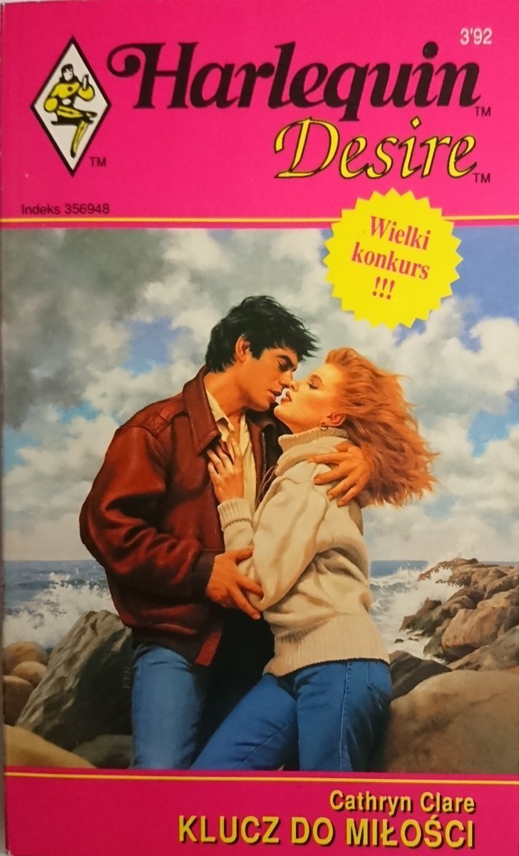 KLUCZ DO MIŁOŚCI – Cathryn Clare 1992