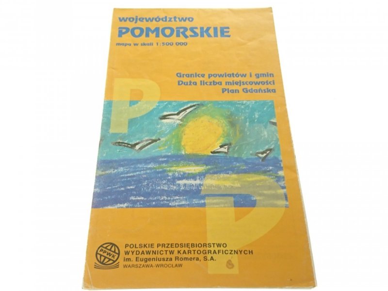 WOJEWÓDZTWO POMORSKIE 1: 500 000 1999
