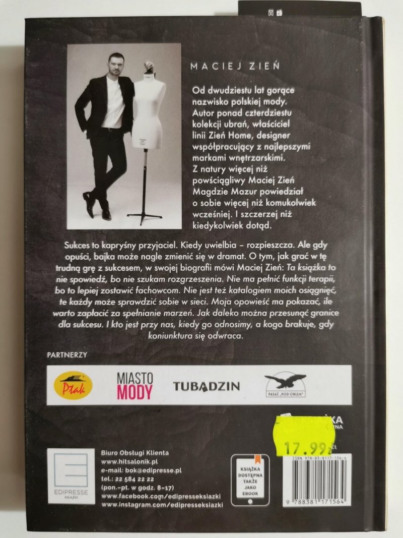 WIĘZIEŃ SUKCESU - Maciej Zień 