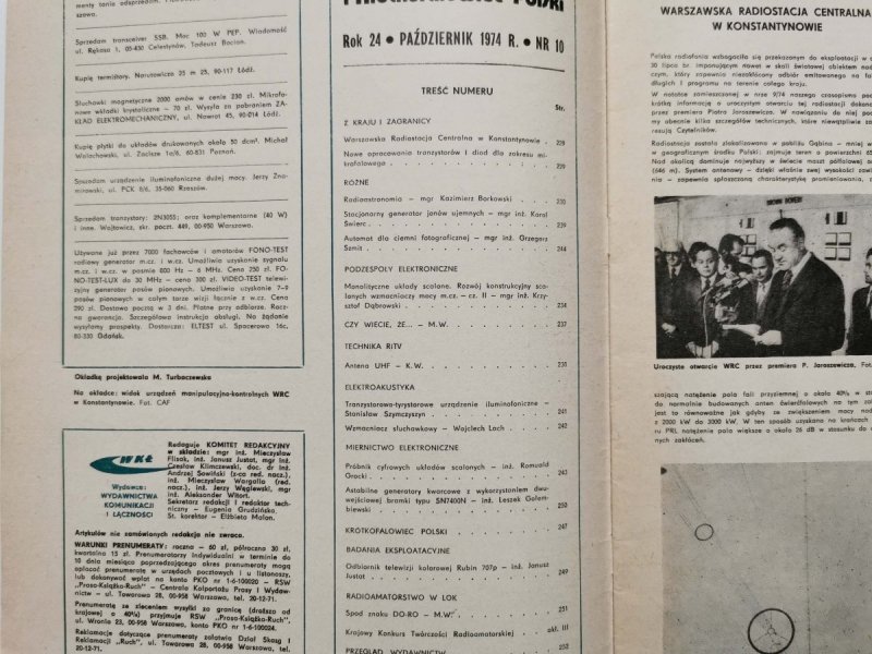 Radioamator i krótkofalowiec 10/1974