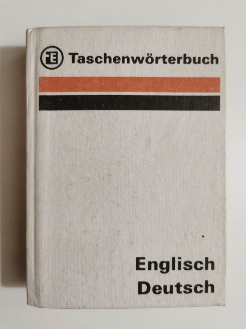 TASCHEN-WORTERBUCH ENGLISCH DEUTSCH - Jurgen Schroder 1982