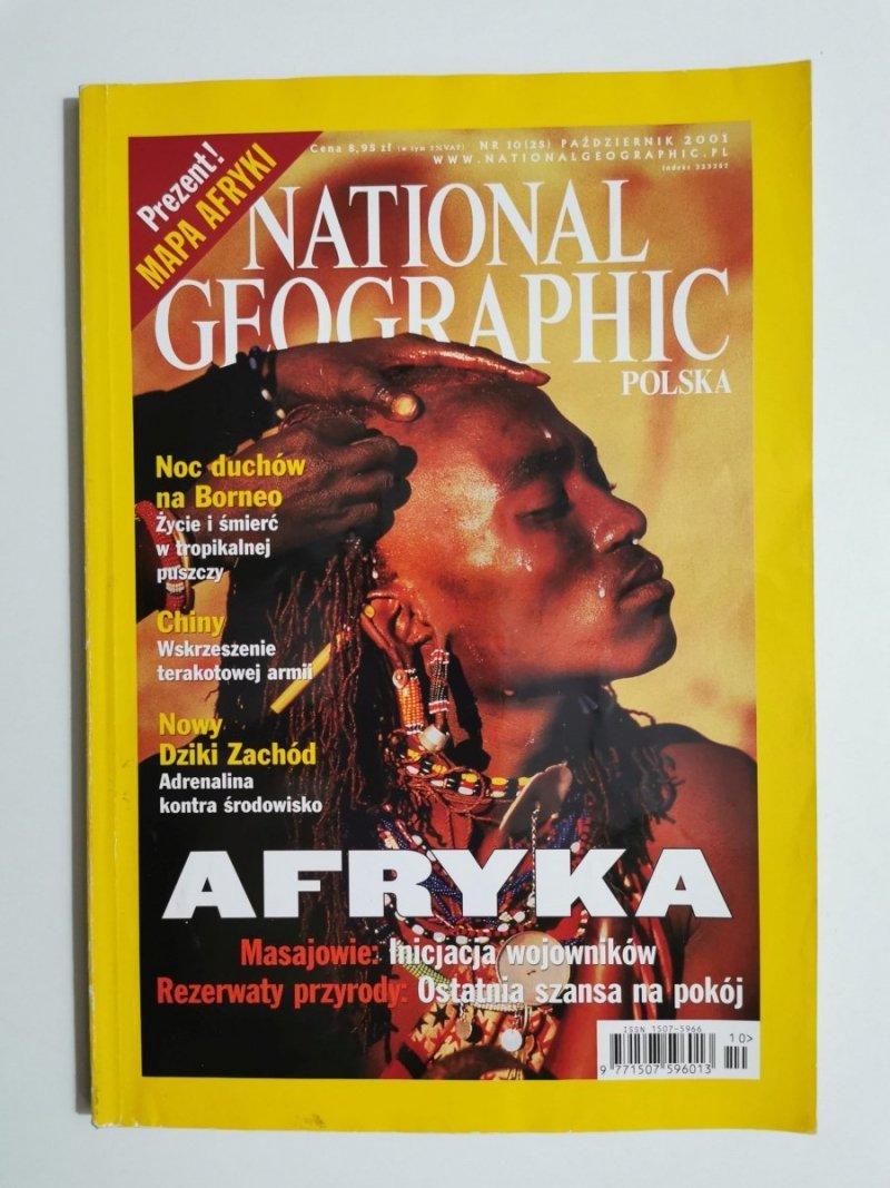 NATIONAL GEOGRAPHIC NR 10 (25) PAŹDZIERNIK 2001 