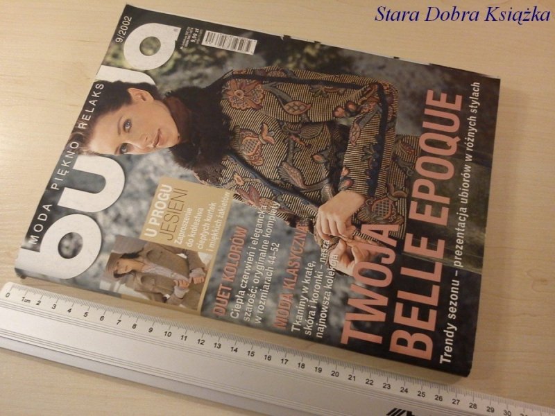 BURDA 9/2002 TWOJA BELLE EPOQUE