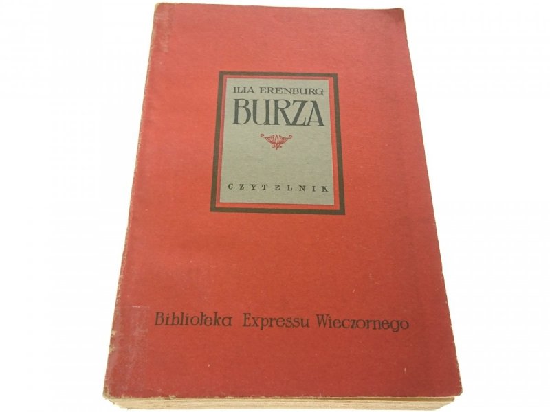 BURZA TOM II - Ilia Erenburg 1954