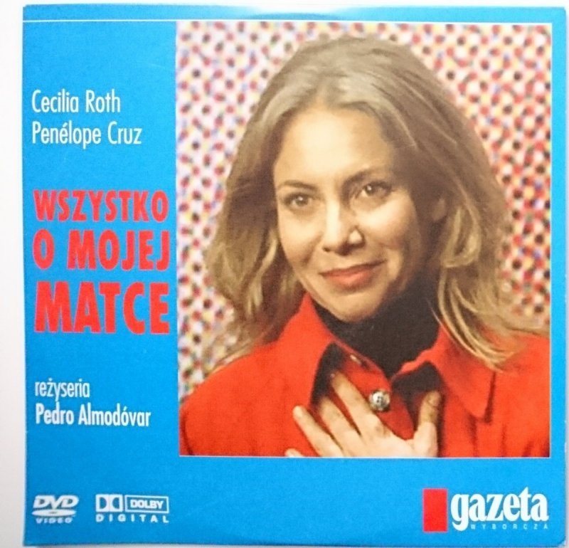 WSZYSTKO O MOJEJ MATCE. FILM DVD