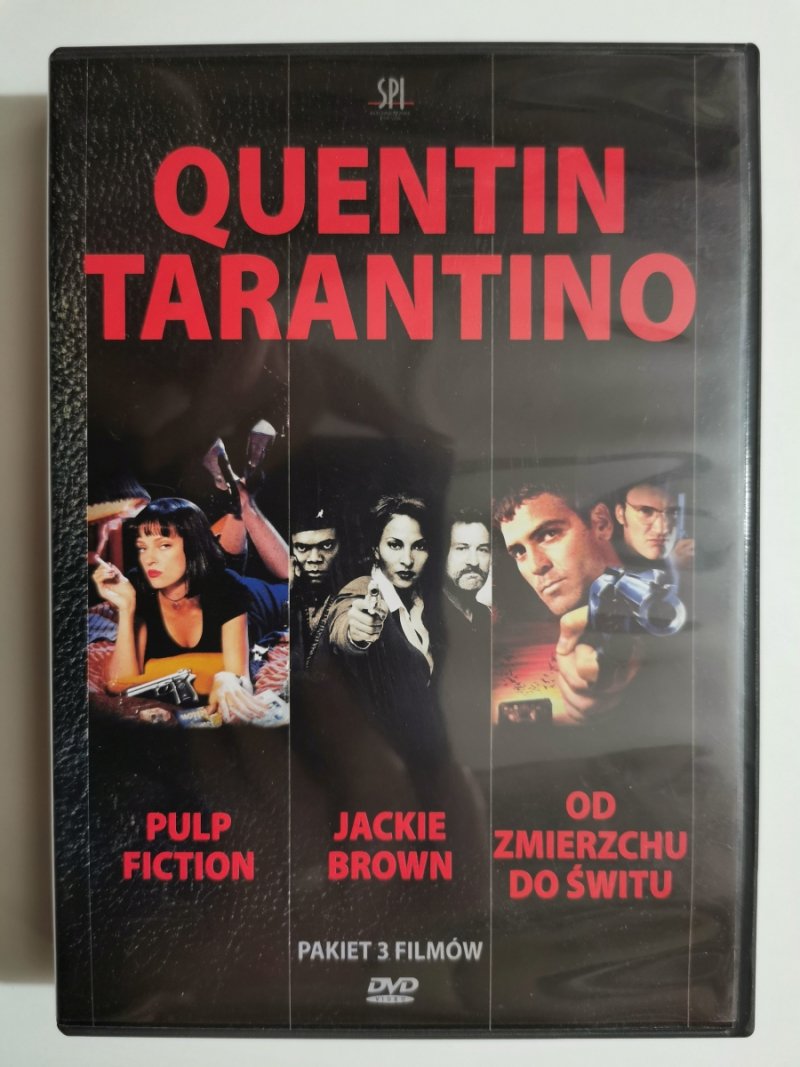 DVD. QUENTIN TARANTINO PAKIET TRZECH FILMÓW