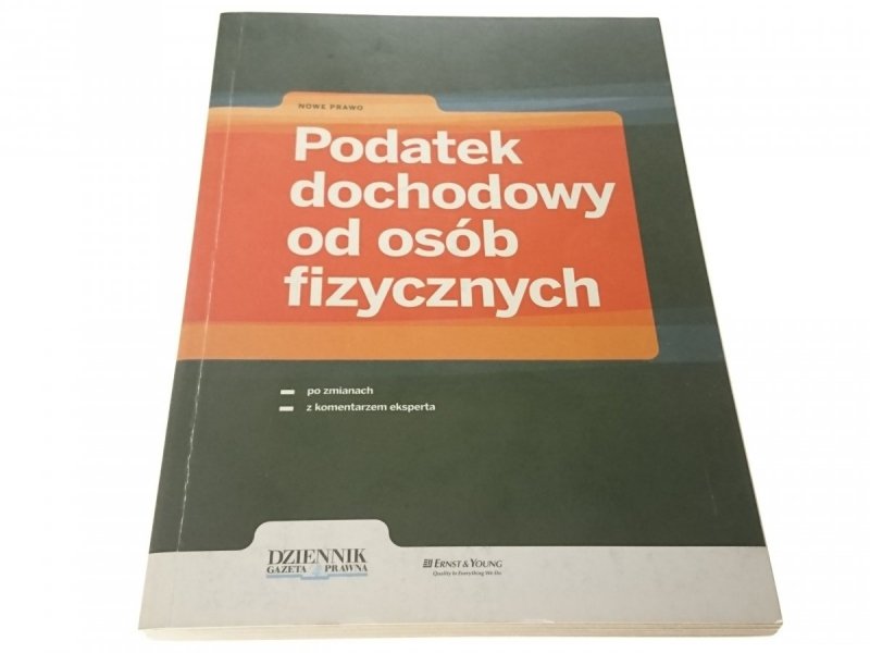 PODATEK DOCHODOWY OD OSÓB FIZYCZNYCH 2009