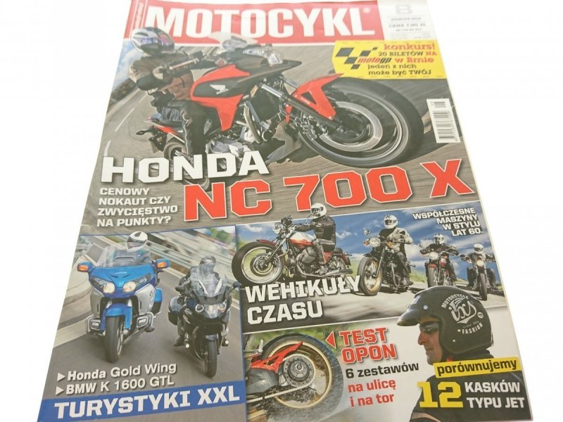 MOTOCYKL NR 213. 8 SIERPIEŃ 2012