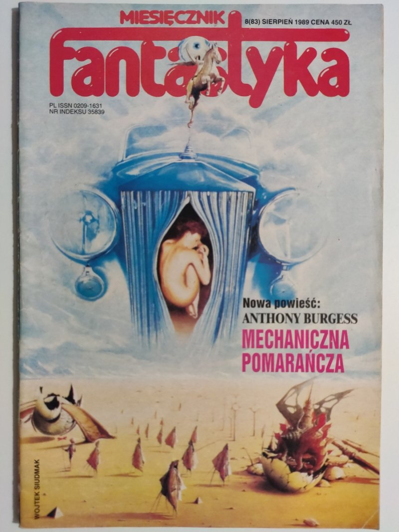 MIESIĘCZNIK FANTASTYKA NR 8 (83) SIERPIEŃ 1989