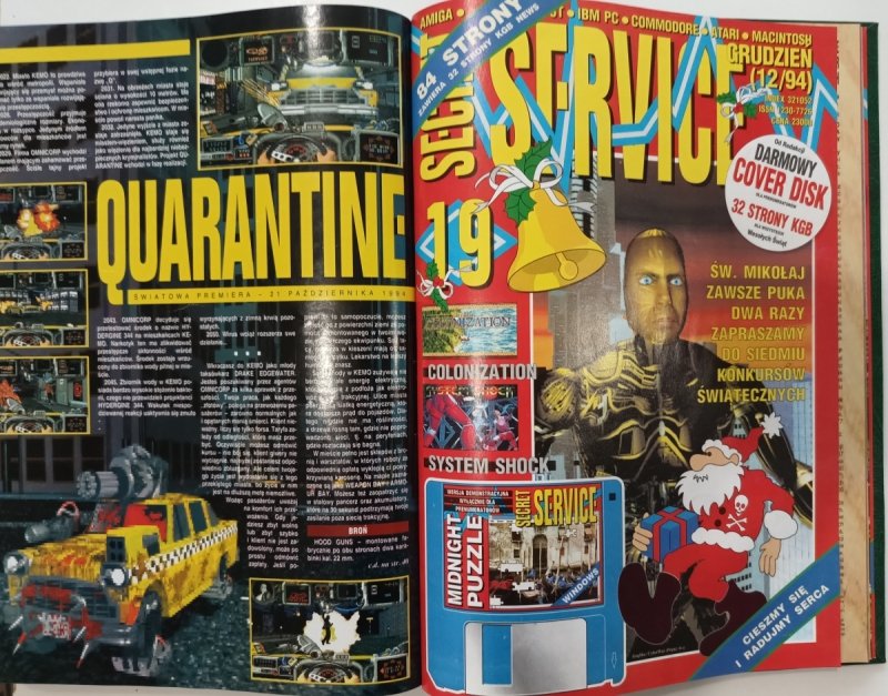 SECRET SERVICE OD 1/93 DO 20/95