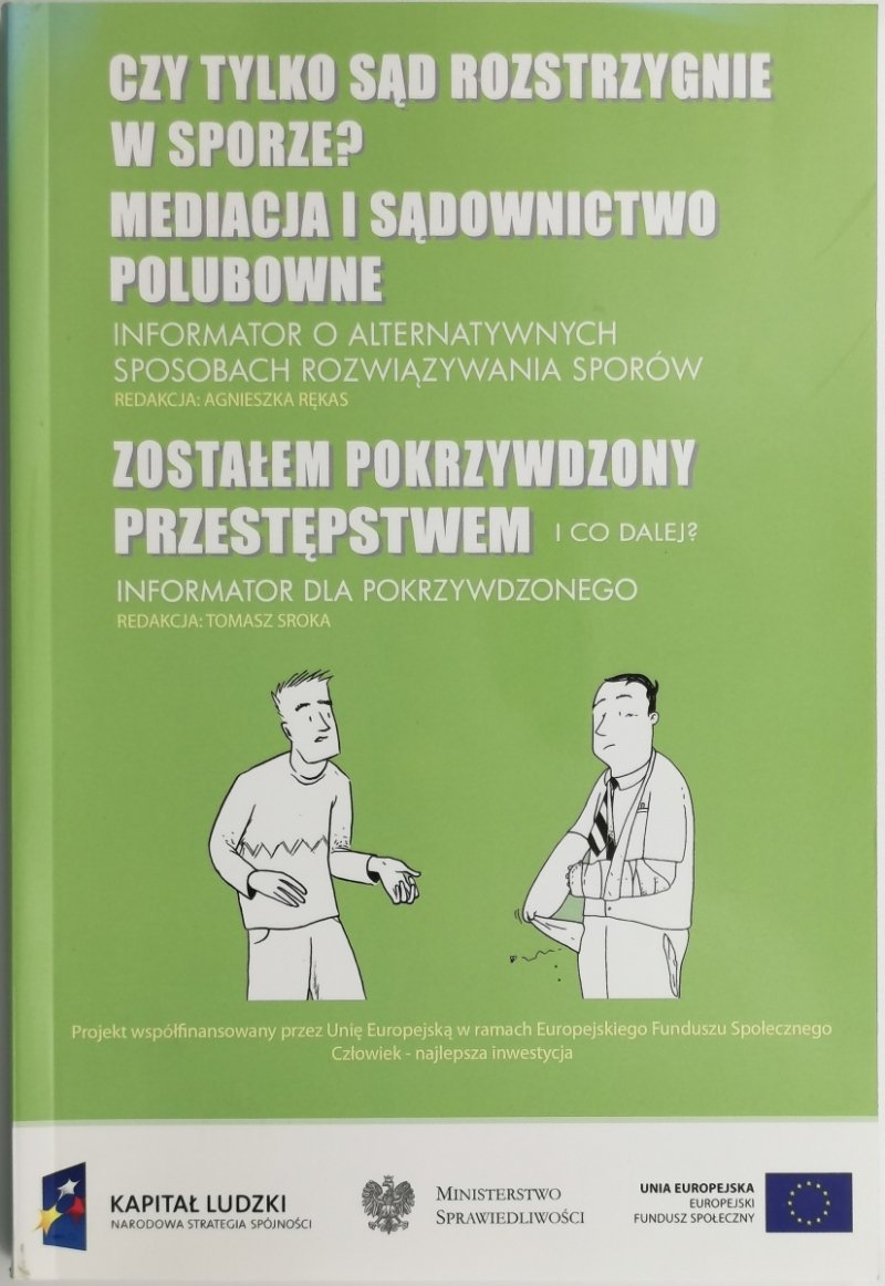 INFORMATOR O ALTERNATYWNYCH SPOSOBACH ROZWIĄZYWANIA SPORÓW…