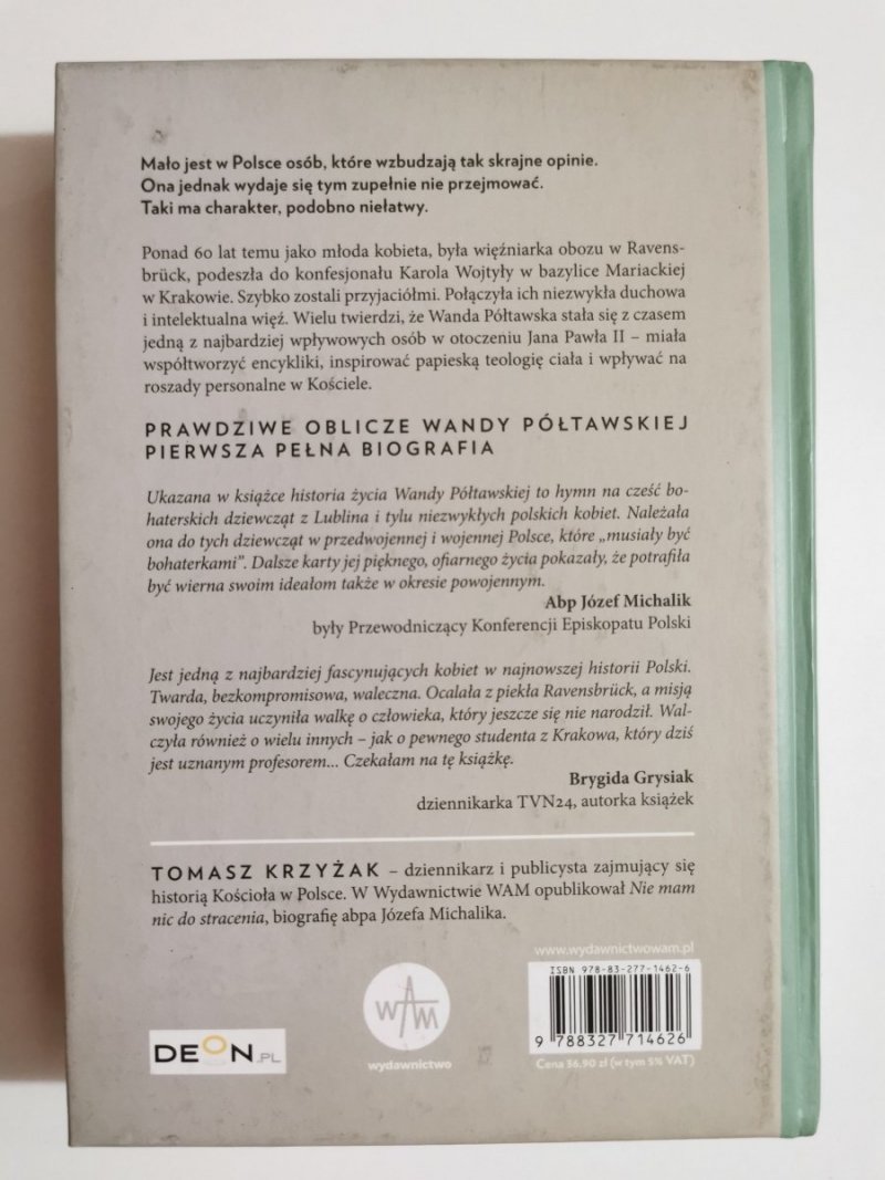 WANDA PÓŁTAWSKA Z CHARAKTEREM - Tomasz Krzyżak 2017