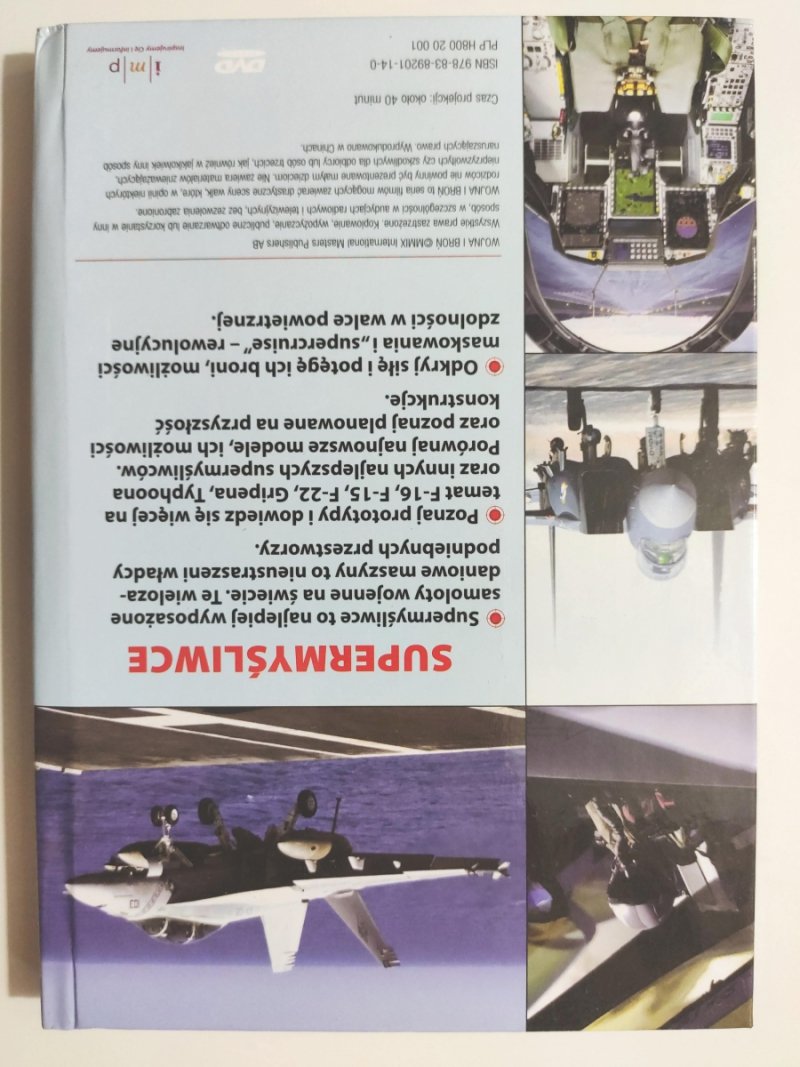 DVD. WOJNA I BROŃ. Supermyśliwce