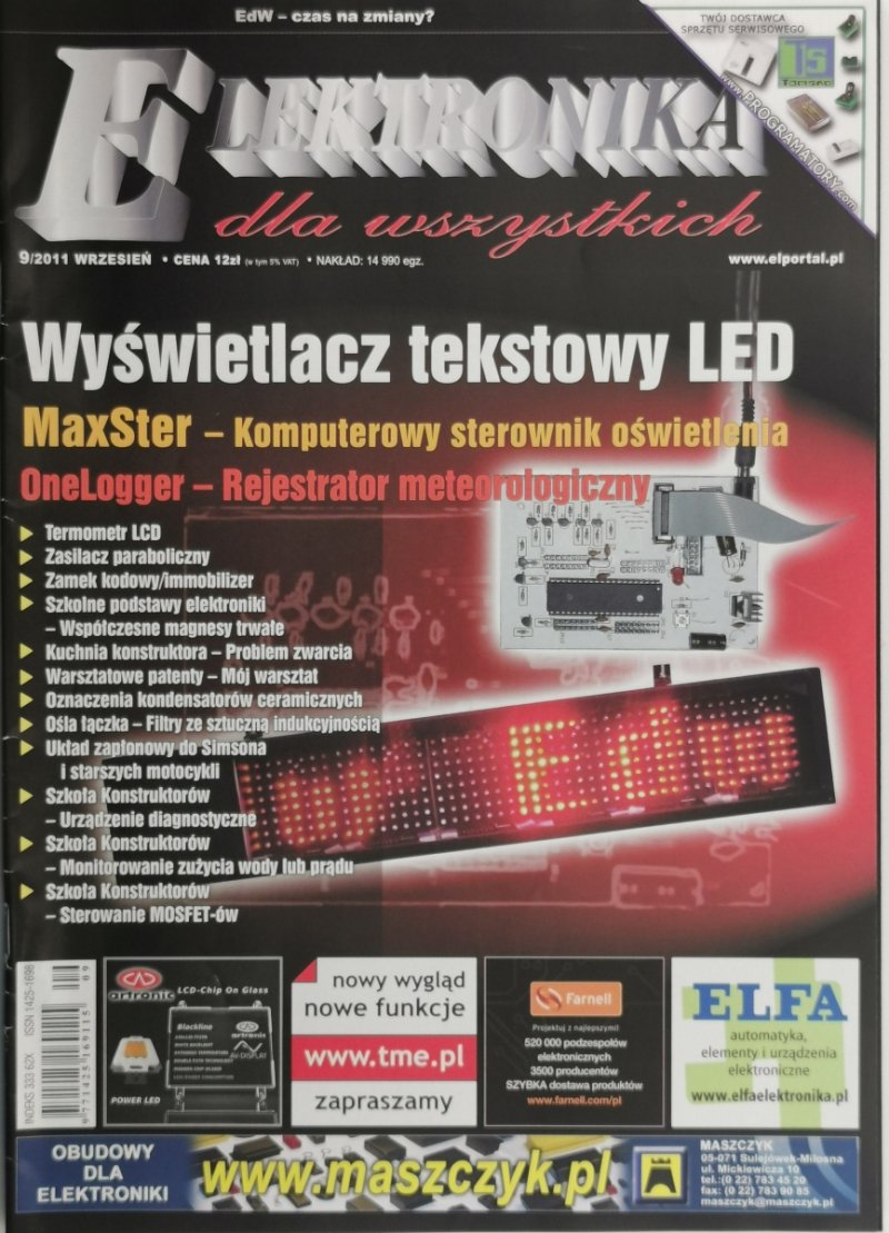 ELEKTRONIKA DA WSZYSTKICH 9/2011