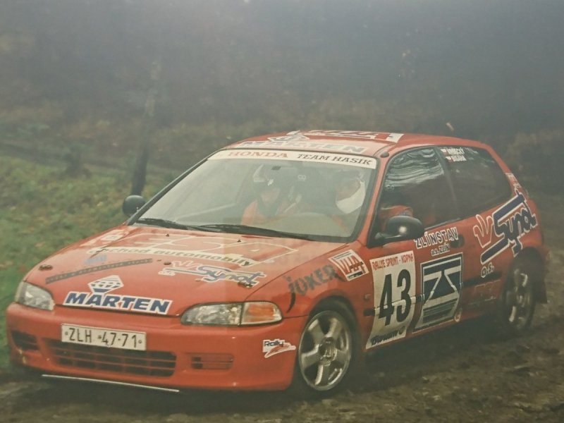 RAJD WRC 2005 ZDJĘCIE NUMER #281 HONDA CIVIC