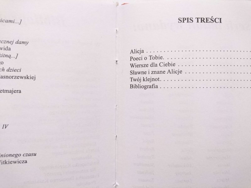 ALICJA. SOUVENIR 