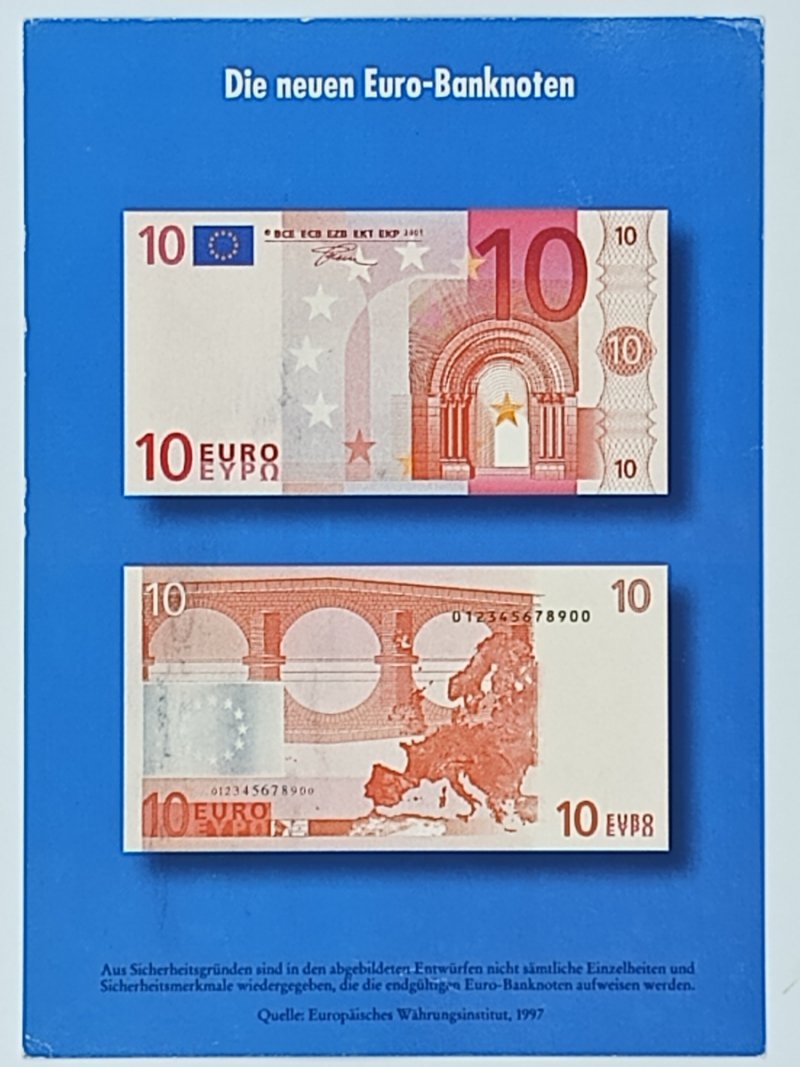 DIE NEUEN EURO-BANKNOTEN 10 EURO