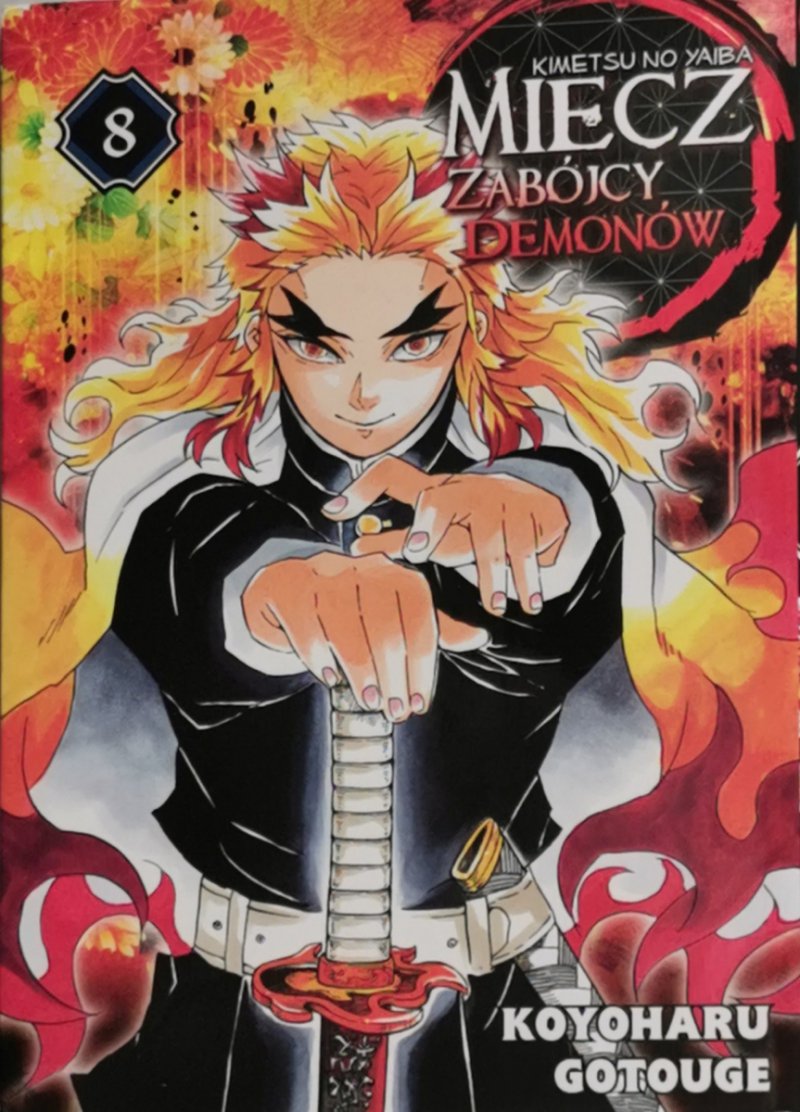 MIECZ ZABÓJCY DEMONÓW TOM 8 - Koyoharu Gotouge