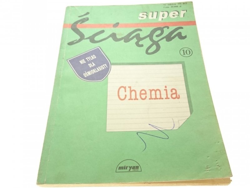 SUPER ŚCIĄGA. CHEMIA - Praca Zbiorowa 1992