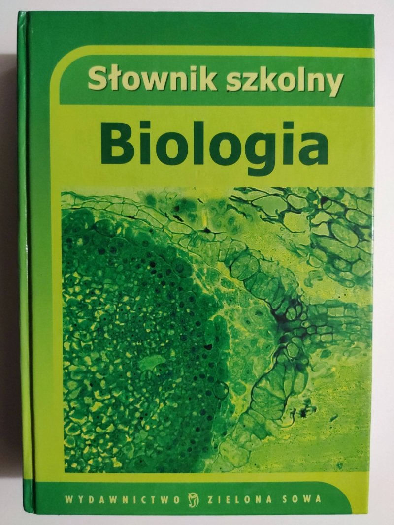 BIOLOGIA. SŁOWNIK SZKOLNY - Marzena Popielarska